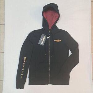 Harley-Davidson 120th Anniversary full-zip hoodie ' Women's size SMALL